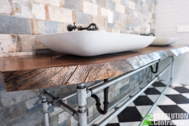 Modern bathroom vanity